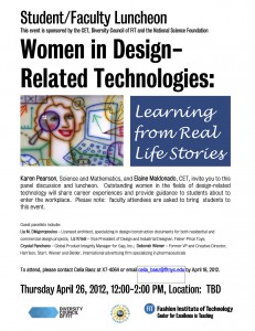 Women in Design Related Technology poster