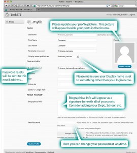 2. Your Profile
